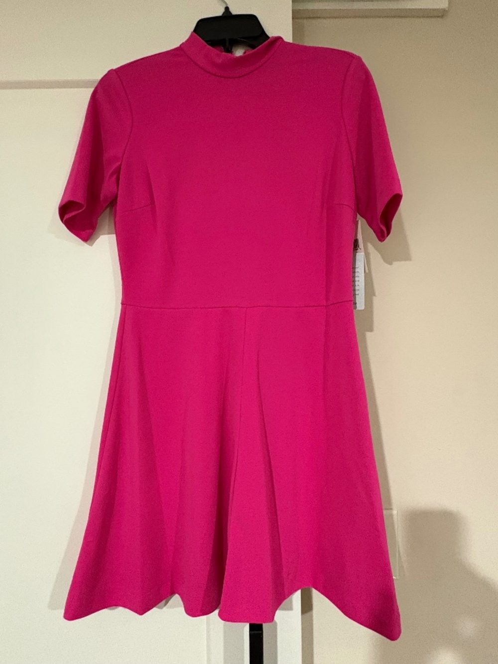 Hot pink dress